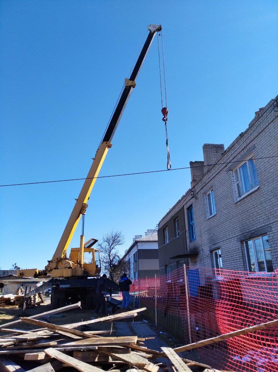 Капитальный ремонт жилого дома в п. Садовый, Пинский район