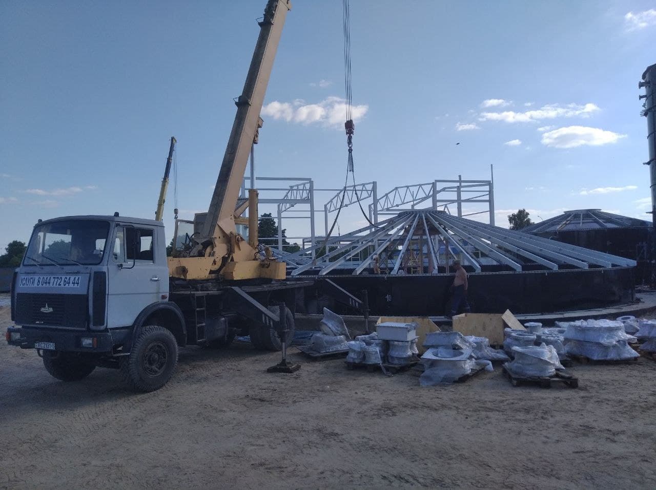 Строительство очистного комплекса для Савушкин продукт г. Иваново